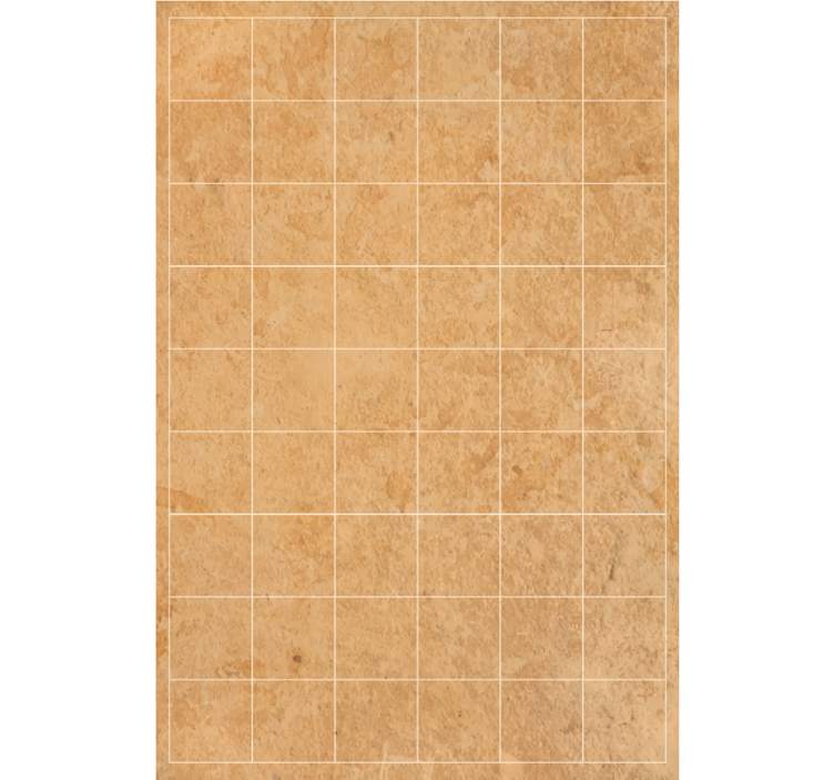 Tile wallpaper light beige squares - TenStickers