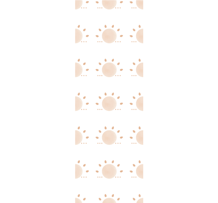 Scandinavian wallpaper abstract minimal sun - TenStickers