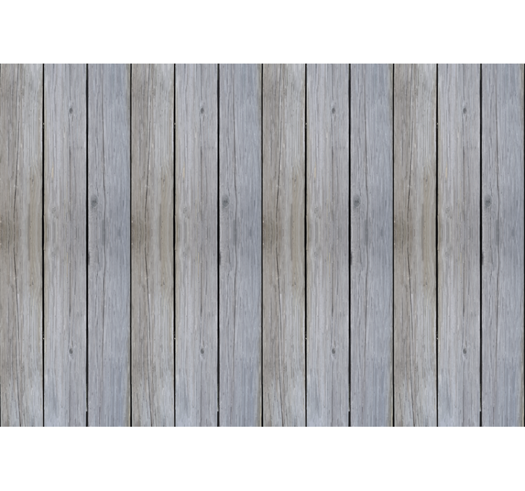 Scandinavian wallpaper nordic gray reclaimed wood - TenStickers