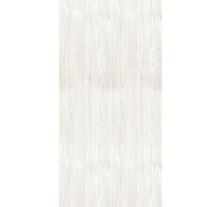 Rustic wallpaper whitewashed wood - TenStickers