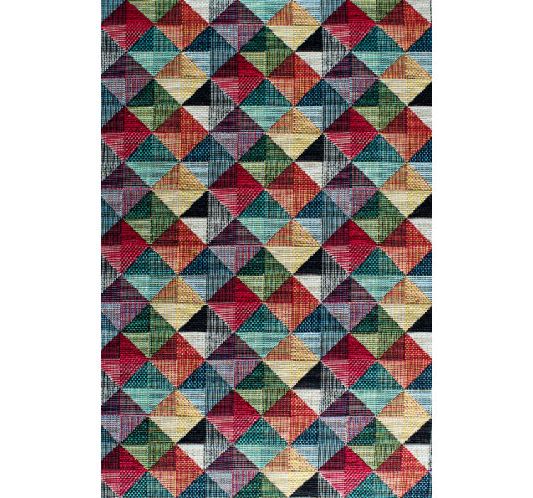 Geometric wallpaper geometric shapes - TenStickers