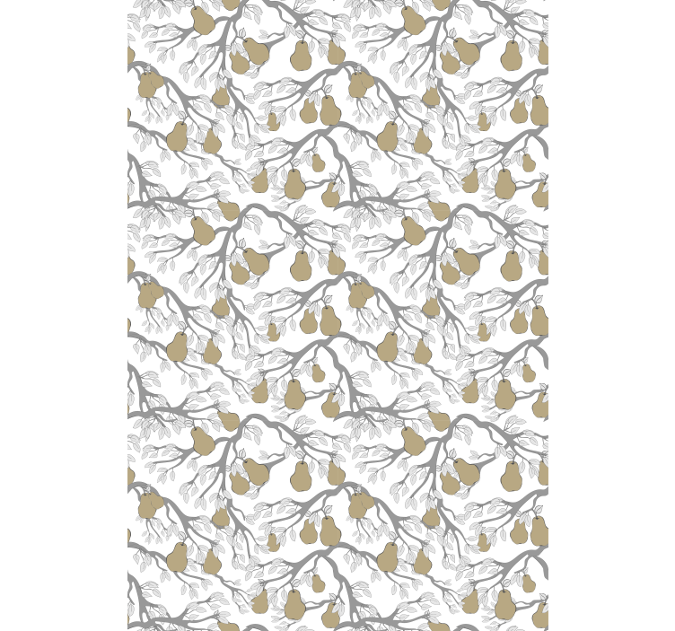 Tree wallpaper scandinavian tree bark design - TenStickers