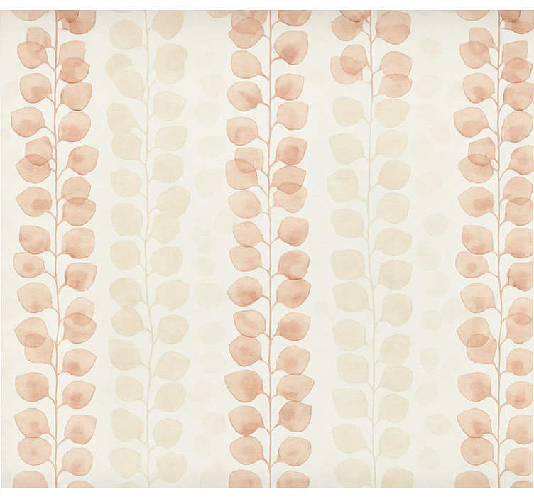 Office wallpaper pink flower petals - TenStickers