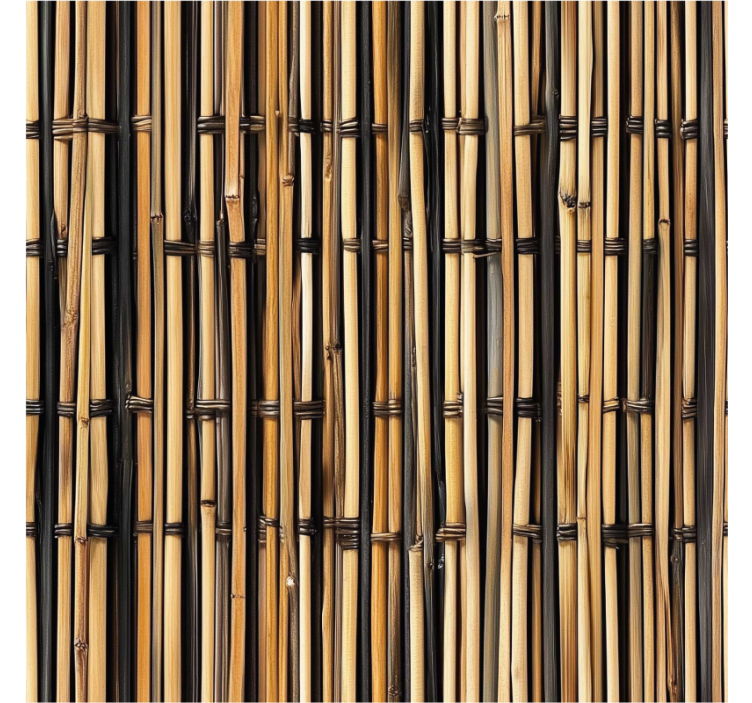 Kitchen wallpaper wood texture design - TenStickers