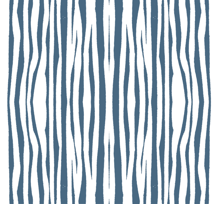Modern wallpaper striped blue hampton design - TenStickers