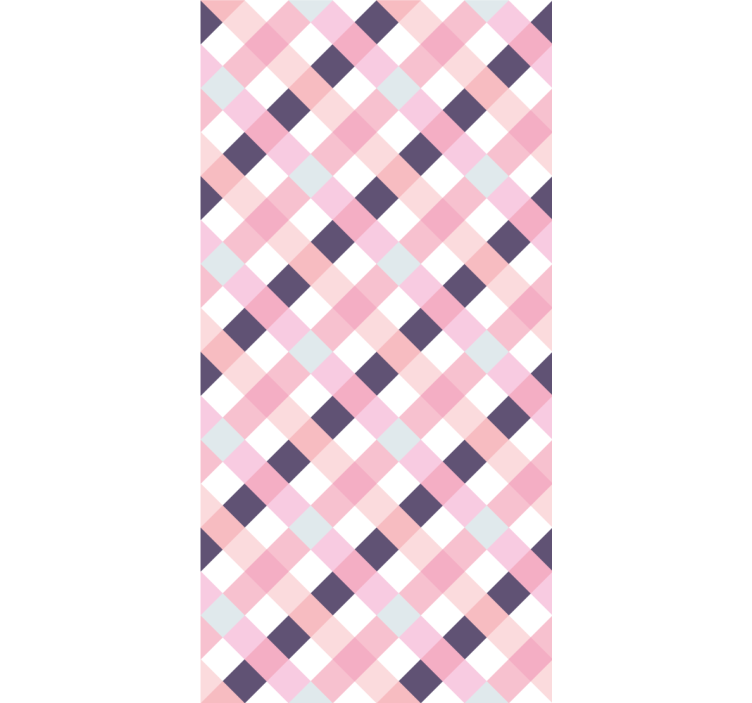 Modern wallpaper diamond pattern harmony - TenStickers