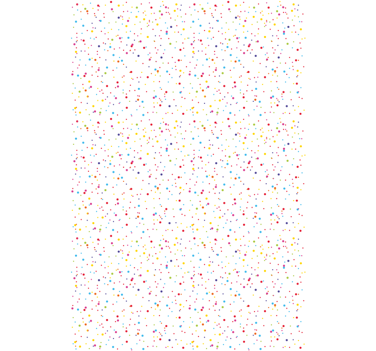 Modern wallpaper vibrant dot pattern - TenStickers