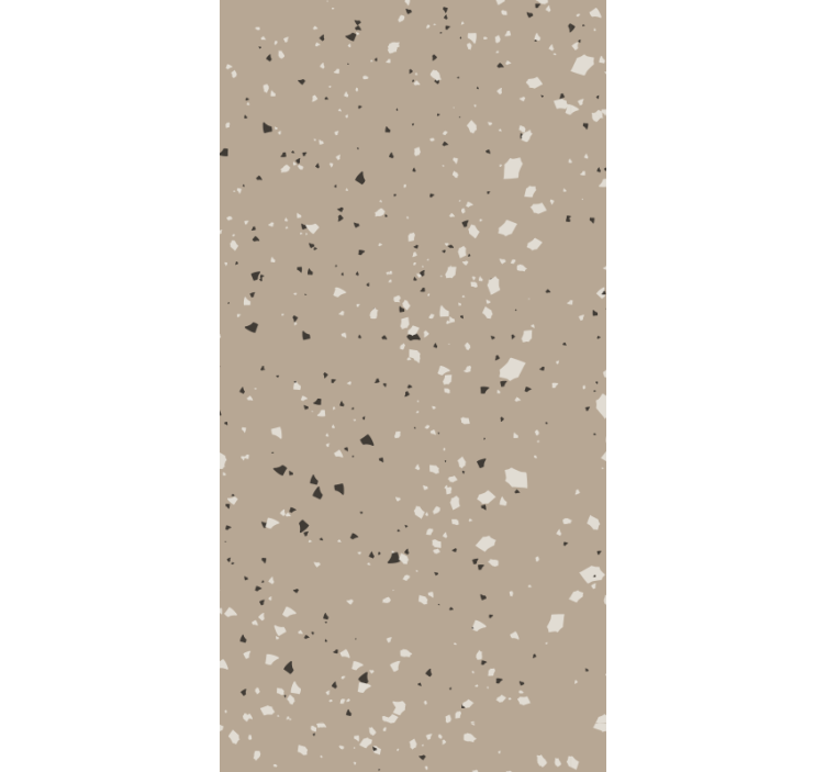 Kitchen wallpaper beige terrazzo pattern - TenStickers