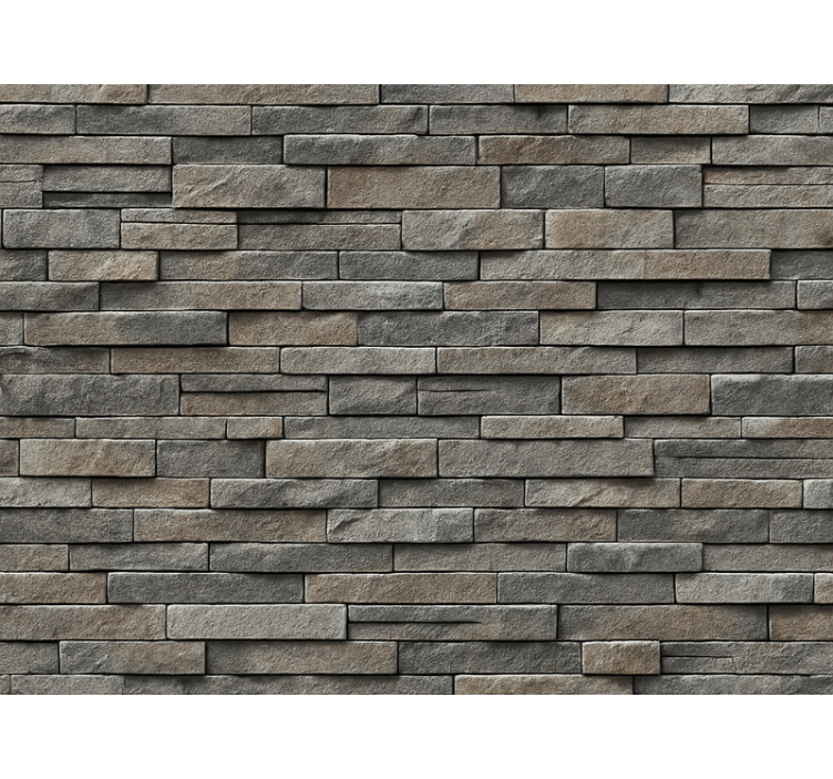 Stone wallpaper natural earth ledge stone - TenStickers