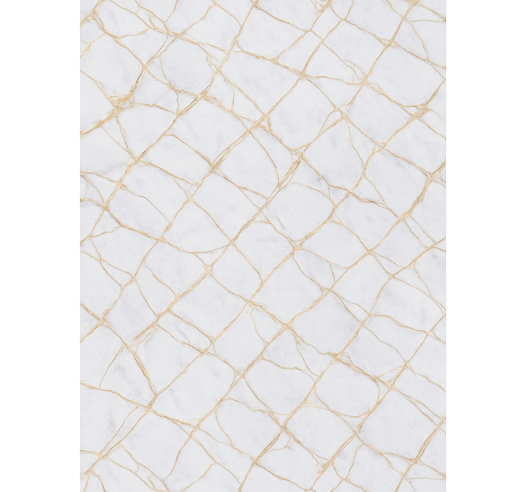 Master bedroom wallpaper broken marble in gold - TenStickers