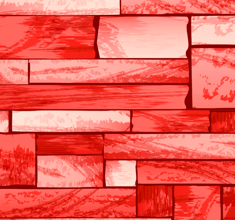 Textured wallpaper red stone - TenStickers