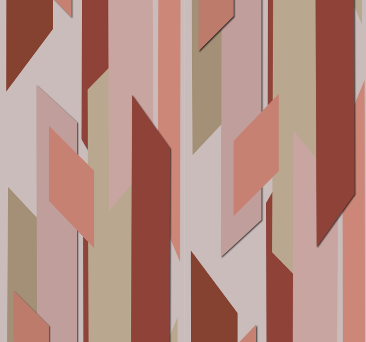 Abstract Geometric geometric wallpaper - TenStickers