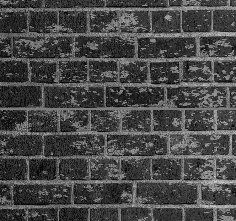Brick Effect brick wallpaper - TenStickers