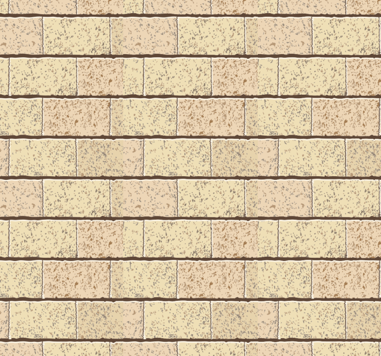 Brick Pattern Simplicity brick wallpaper - TenStickers
