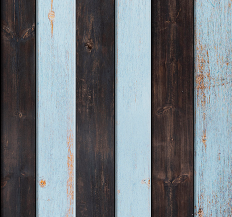 Rustic Plank Pattern wood wallpaper - TenStickers