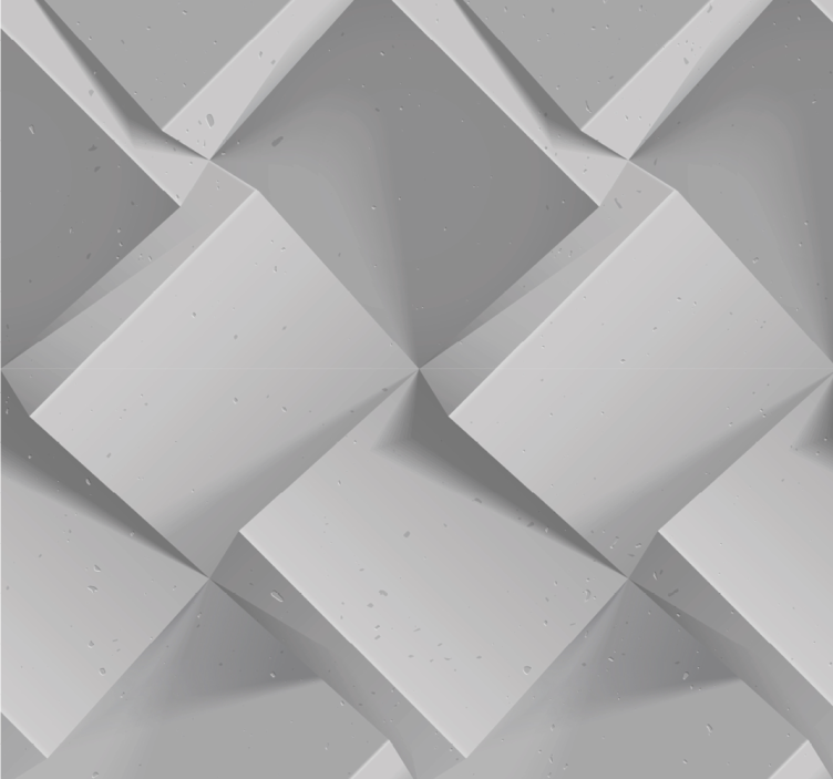 Geometric Illusion geometric wallpaper - TenStickers