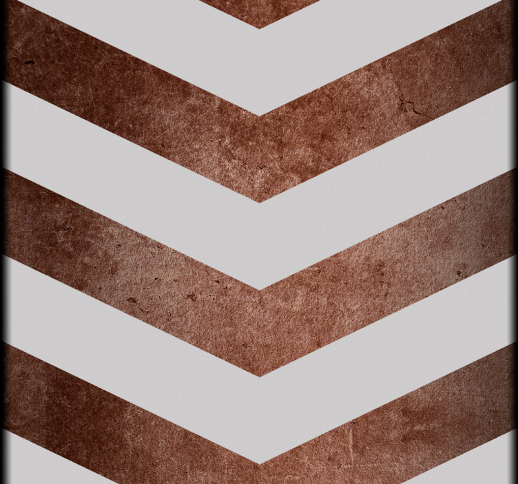 Chevron Textured Pattern geometric wallpaper - TenStickers