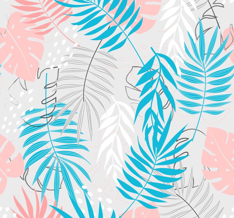 Tropical Leaf Patterns folliage wallpaper - TenStickers