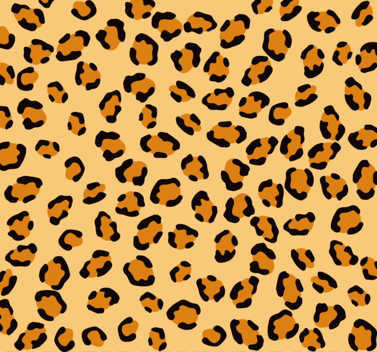 Leopard print Animal Wallpaper - TenStickers