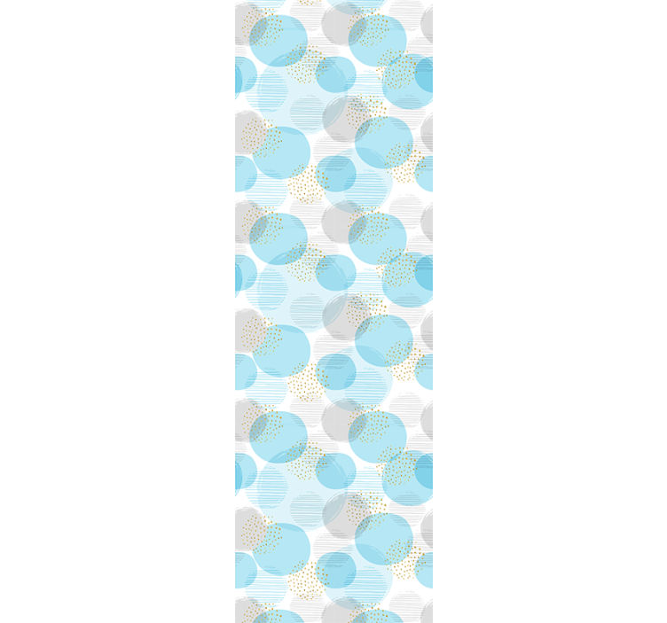 Geometric Dot Array geometric wallpaper - TenStickers