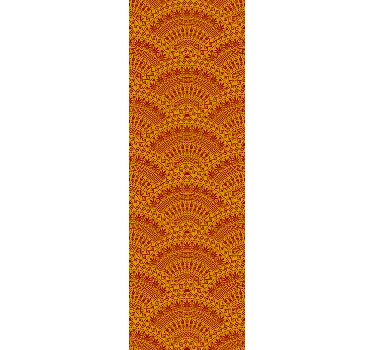 Geometric Arch Patterns geometric wallpaper - TenStickers