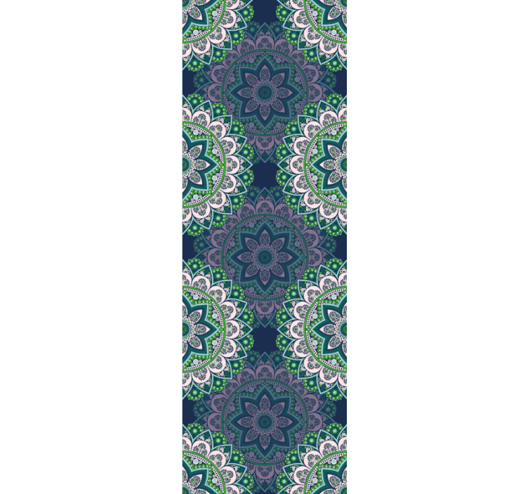 Mandala Ornamentation ornamental wallpaper - TenStickers
