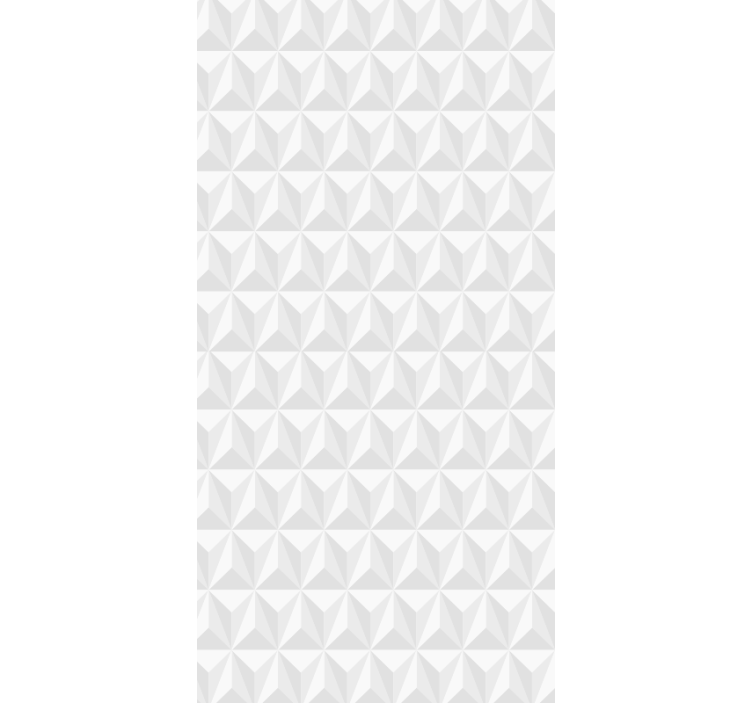 Geometric Wall white wallpaper - TenStickers
