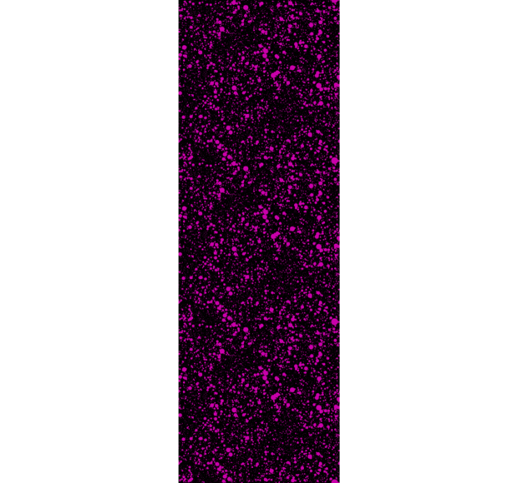 Black and pink paint splash art wallpaper - TenStickers