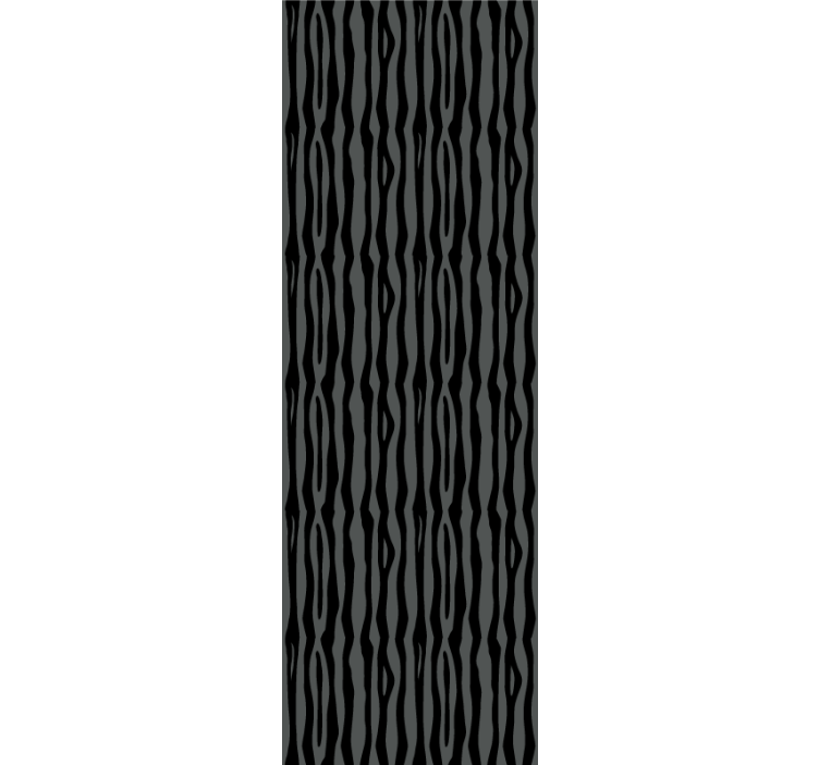 Wavy Striped Pattern striped wallpaper - TenStickers