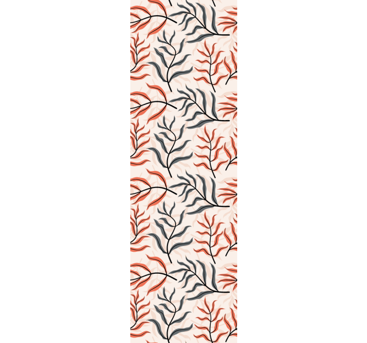 Botanical Seamless Pattern leaf wallpaper - TenStickers