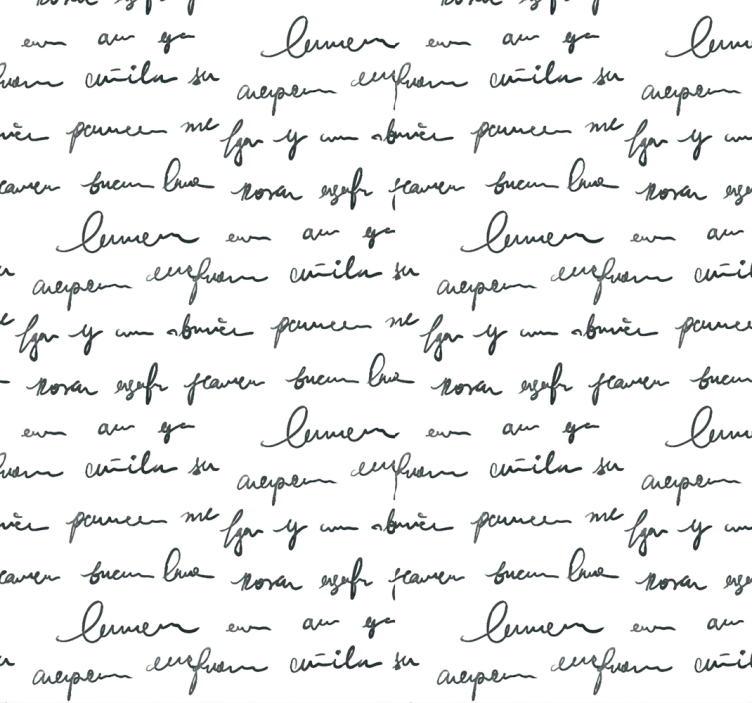 Writings modern wallpaper - TenStickers
