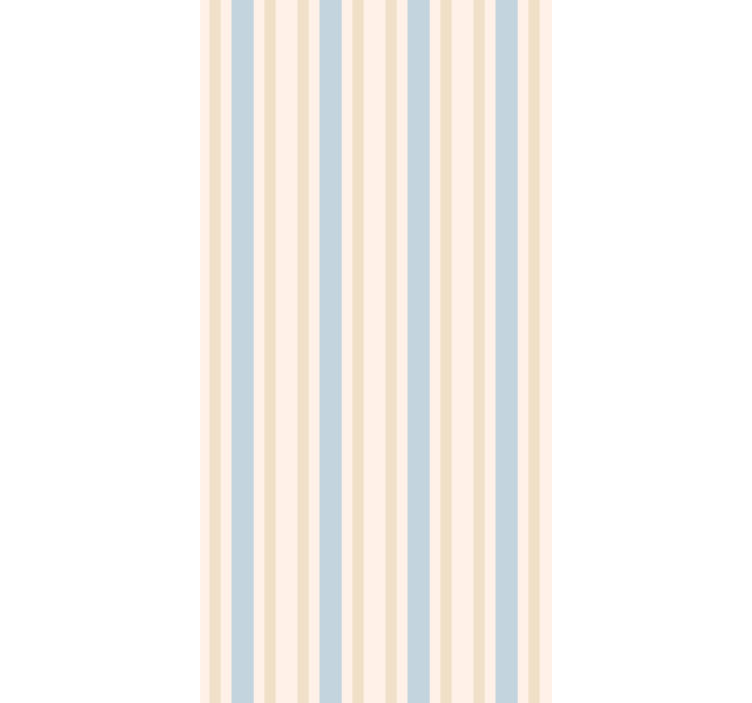 Striped Calmness horizontal striped wallpaper - TenStickers