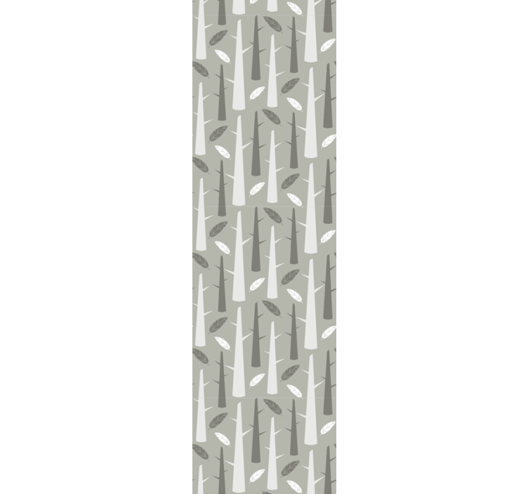 Birch Tree Forest tree wallpaper - TenStickers