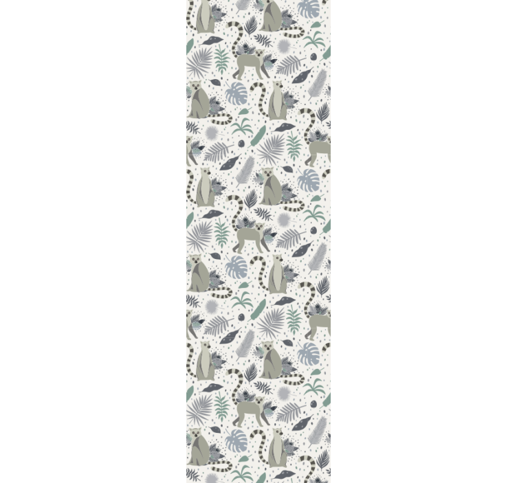 Safari Animal Patterns animal wallpaper - TenStickers