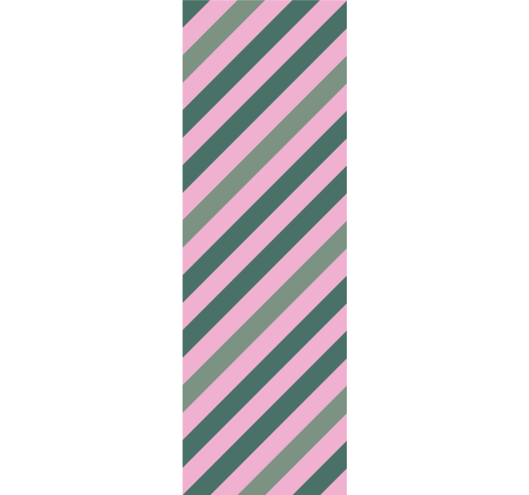 Diagonal Striped Elegance horizontal striped wallpaper - TenStickers