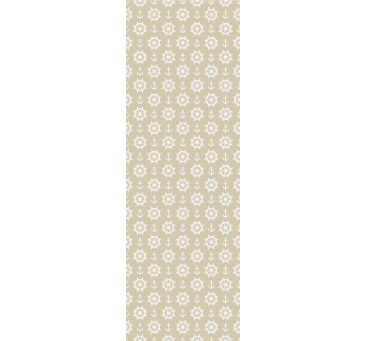 Nautical Motif Design tile wallpaper - TenStickers