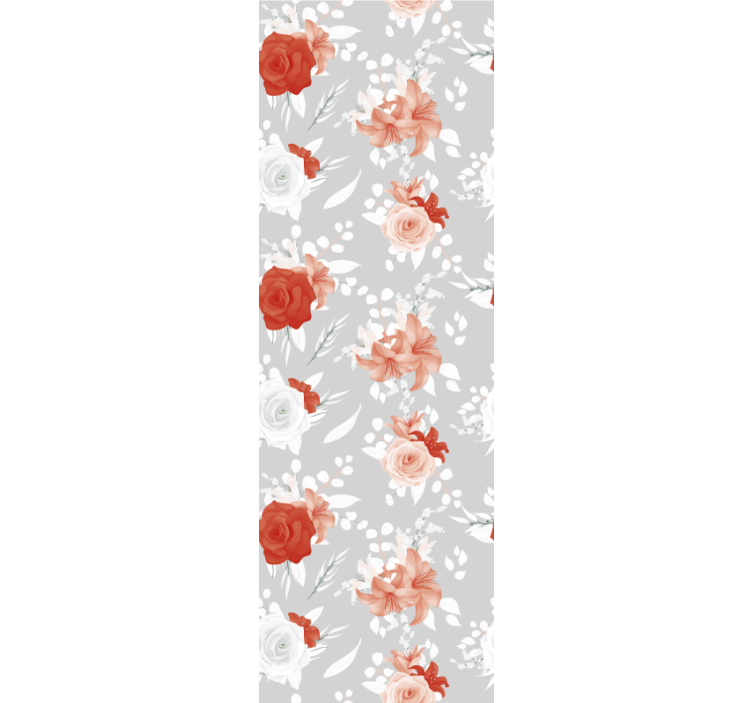 Floral Arrangement Design flower wallpaper - TenStickers