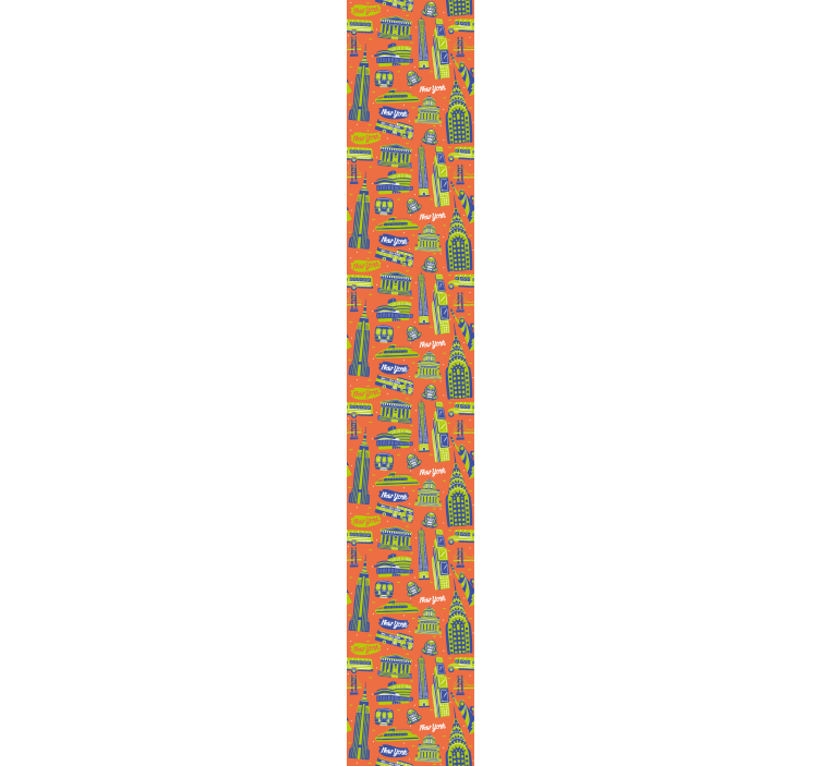 Urban Landmarks new york wallpaper - TenStickers