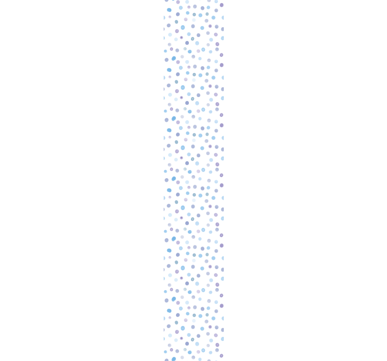 Polka dots wallpaper in blue dots pattern - TenStickers