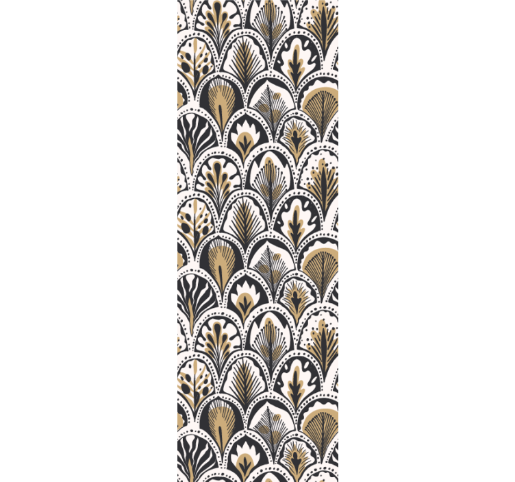 Ornamental Gatsby ornamental wallpaper - TenStickers