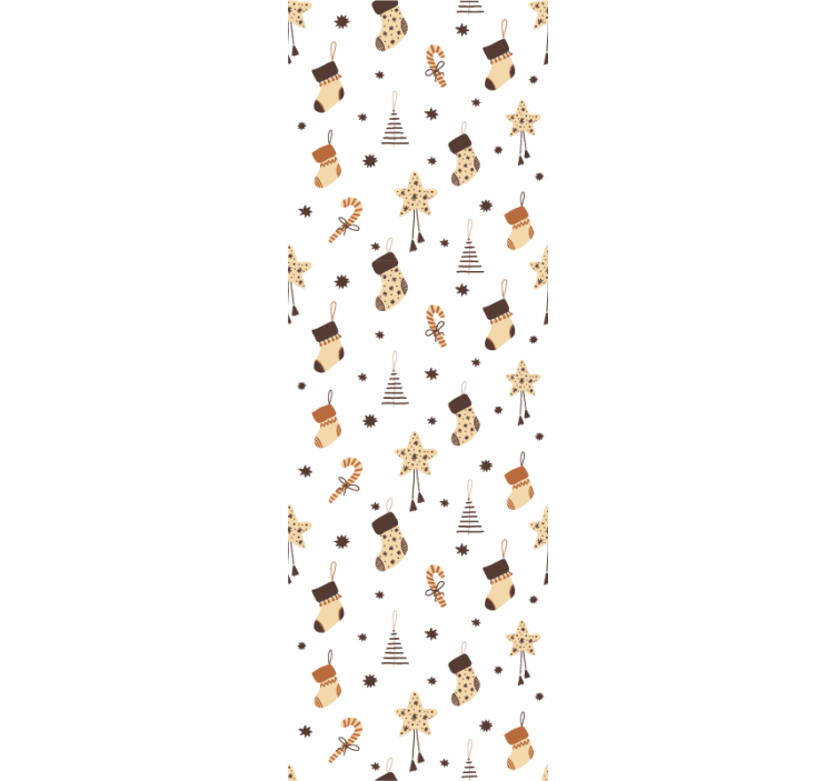 Festive Holiday Imagery christmas wallpaper - TenStickers