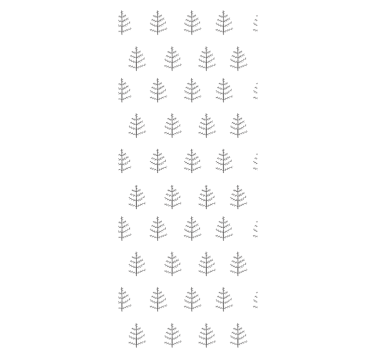 Simplistic Botanical leaf wallpaper - TenStickers