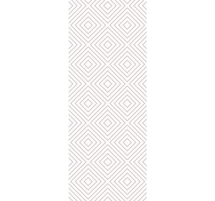 Geometric wallpaper in diamond shape design - TenStickers
