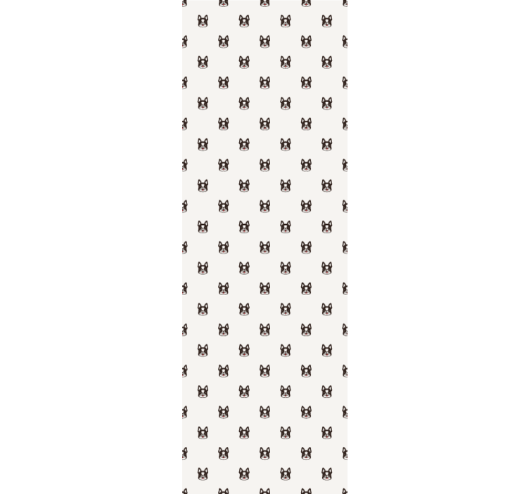 Feline Motif dogs wallpaper - TenStickers