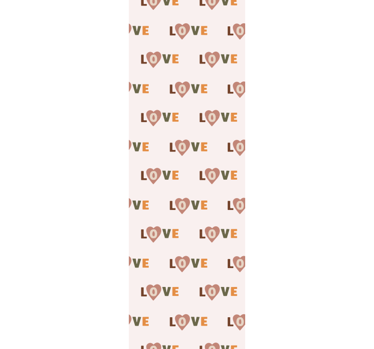 Love Text Pattern letter wallpaper - TenStickers