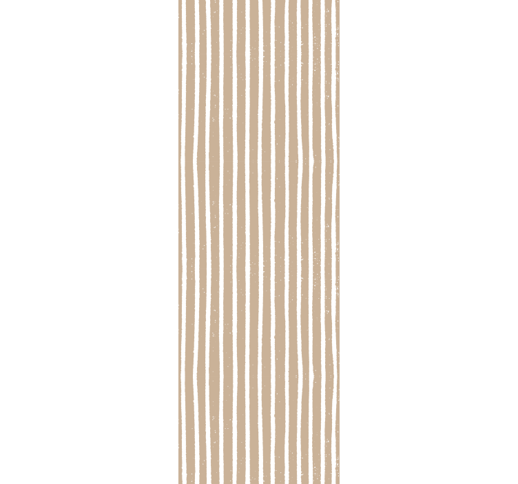 Subtle Stripes horizontal striped wallpaper - TenStickers