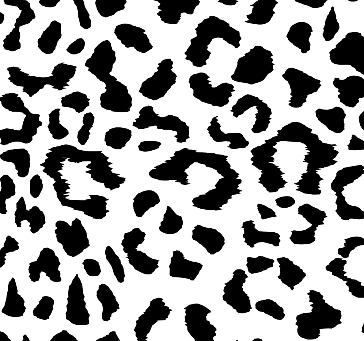 Leopard simple animal print wallpaper - TenStickers