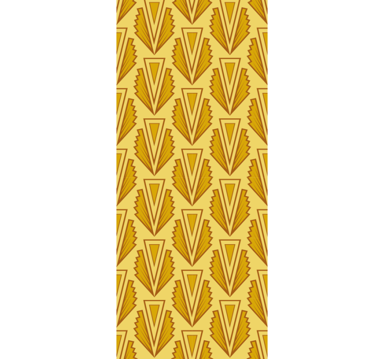 Stylish Chevron Pattern geometric wallpaper - TenStickers