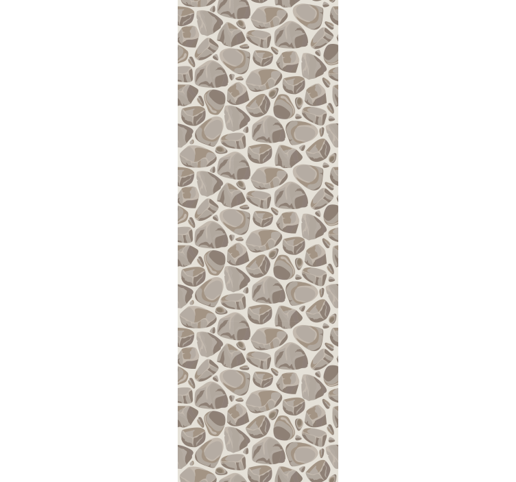 Textured Pebble Pattern stone wallpaper - TenStickers