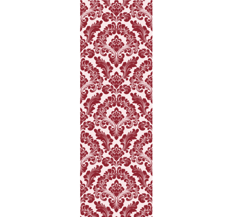 Block-printed Baroque wallpaper - TenStickers